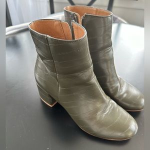 Urban Outfitters Olive Boots